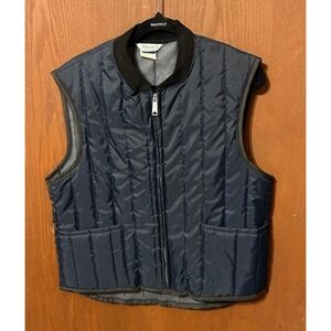 Vintage Fieldmaster  Nylon Hunting Outdoor Vest Large  Sz L  EXCELLENT Tub7